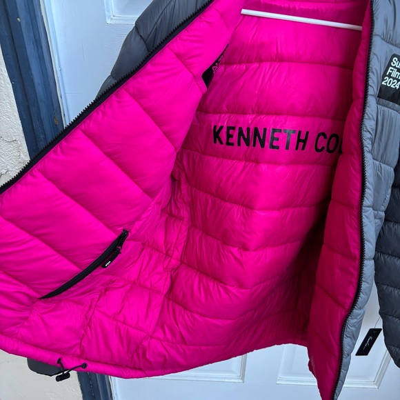 KENNETH COLE Sundance Film Festival Winter Puffer Jacket with Hood - Picture 6 of 9